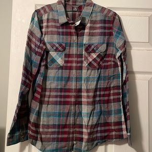 Eddie Bauer NWT women flannel shirt